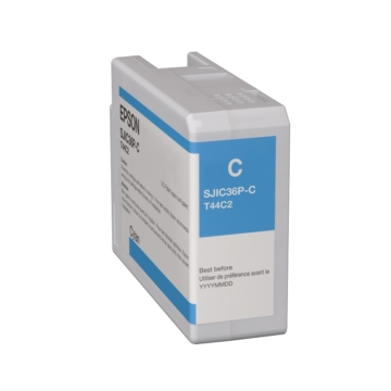 SJIC36P(C): ColorWorks C6500/C6000 tintapatron (Cián)