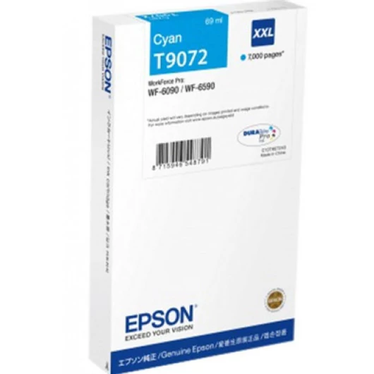 EPSON T9072 PATRON CYAN 7K (EREDETI)