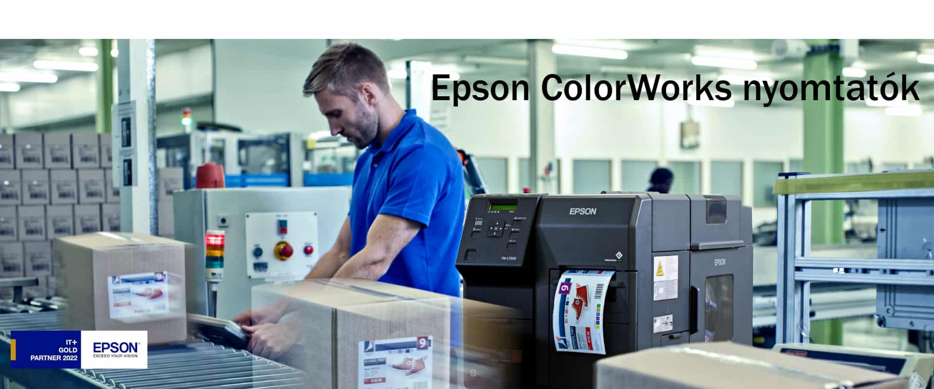 ColorWorks Epson nyomtató címkenyomtató